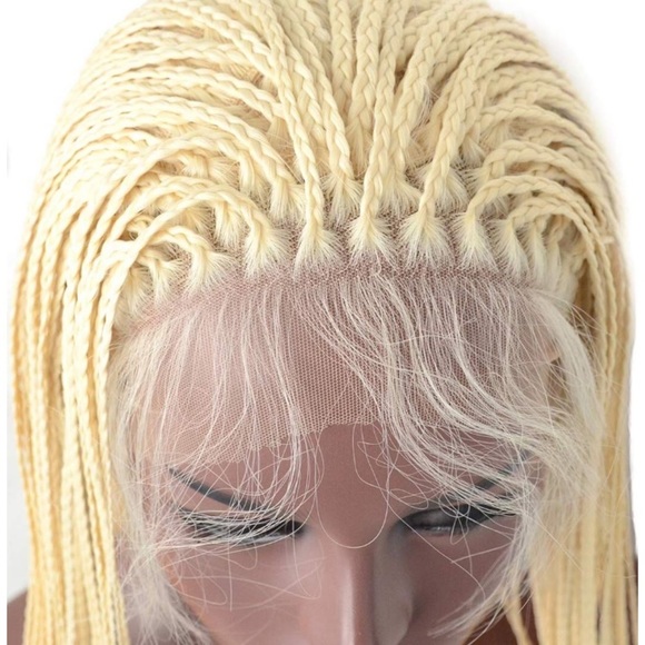 ?EFAY 20” Blonde Micro Braided LaceFront WIG *NWT main image 4
